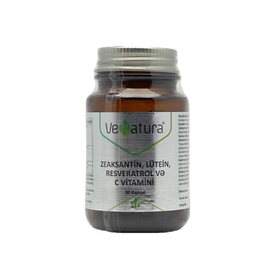 Venatura Zeaksantin Lutein Resveratrol Vitamin C N30 cap - 1