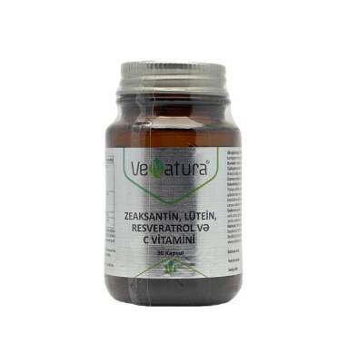 Venatura Zeaksantin Lutein Resveratrol Vitamin C N30 cap - 