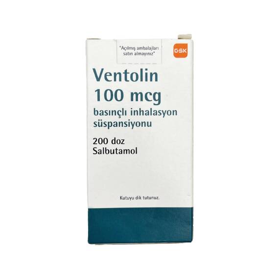 Ventolin 100 Mkq 200 Doz 10 ml Aerozol - 1