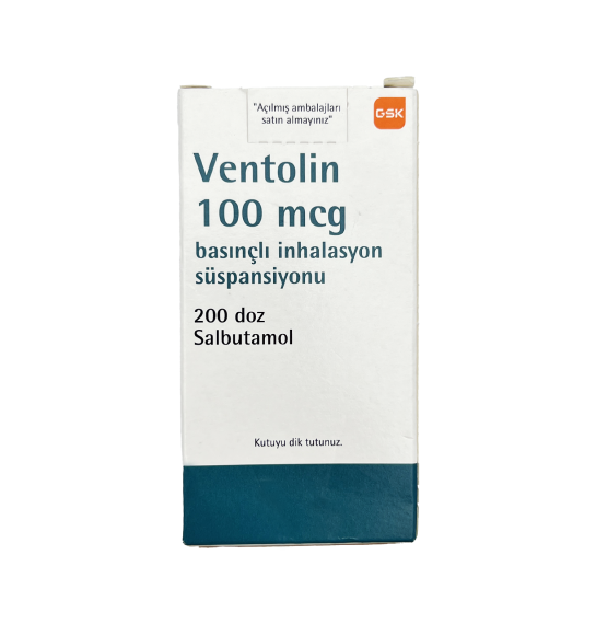 Ventolin 100 mkq 200 doz 10 ml aerozol - 1