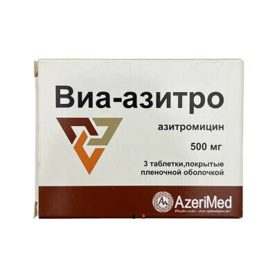 VIA-AZITRO 500MG N3 TB - 