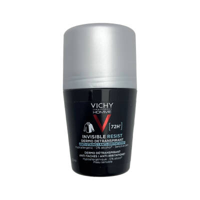 VICHY 4234 MAN DEO 72H INVISIBLE RESIST ROLL-ON 50ML - VICHY