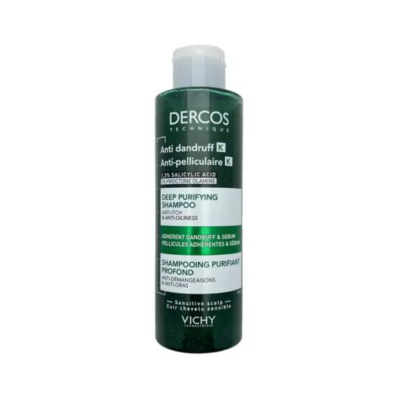 VICHY 6459 DERCOS ANTI-DANDRUFF SHAMPUN PEELING 250 ML - 1