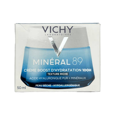 Vichy 9501 Mineral 89 Cream Boost 72H Rich, 50 ml - VICHY