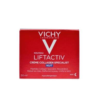 Vichy Liftactiv Collagen Specialist qırışlar əleyhinə gecə kremi 50 ml - VICHY