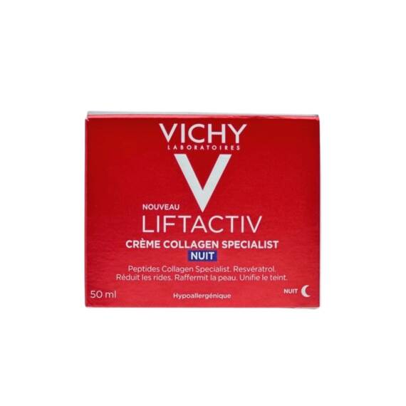 Vichy Liftactiv Collagen Specialist qırışlar əleyhinə gecə kremi 50 ml - 1