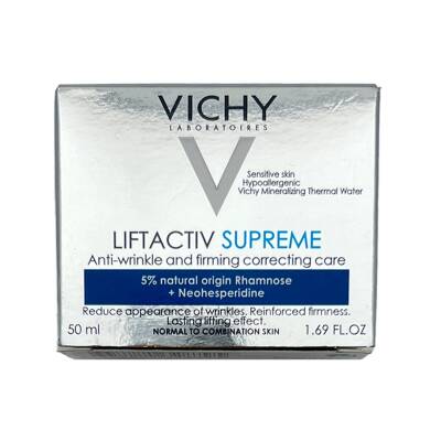 Vichy Liftactiv Supreme normal/qarışıq dəri üçün qırışlar əleyhinə krem 50 ml - VICHY