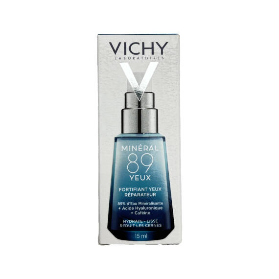 Vichy Mineral 89 göz ətrafı dəri üçün intensiv nəmləndirici zərdab 15 ml - 1