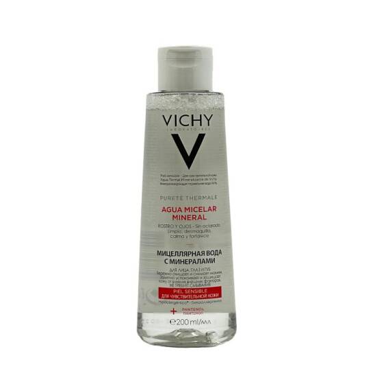 Vichy Purete Thermale həssas dəri üçün mineral tərkibli miselyar su 200 ml - 1