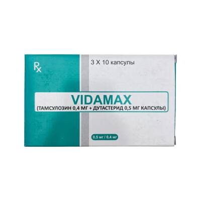 VIDAMAKS 0,5/0,4MG N30 CAP - 