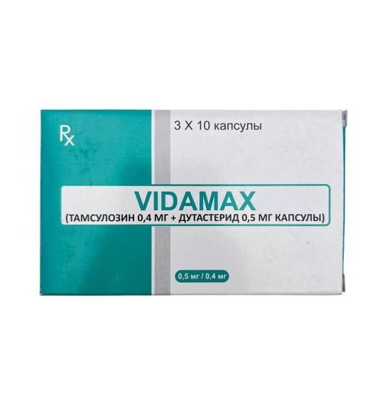 VIDAMAKS 0,5/0,4MG N30 CAP - 1