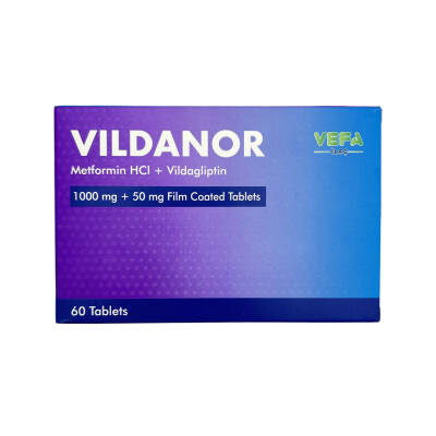 VILDANOR 1000MG+50MG N60 TAB - 