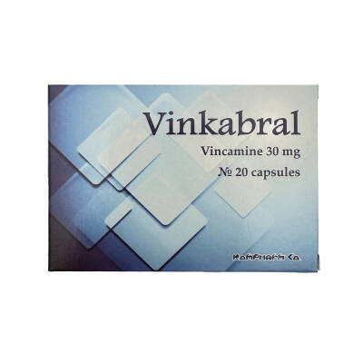 VINKABRAL 30MG N20 CAP - 