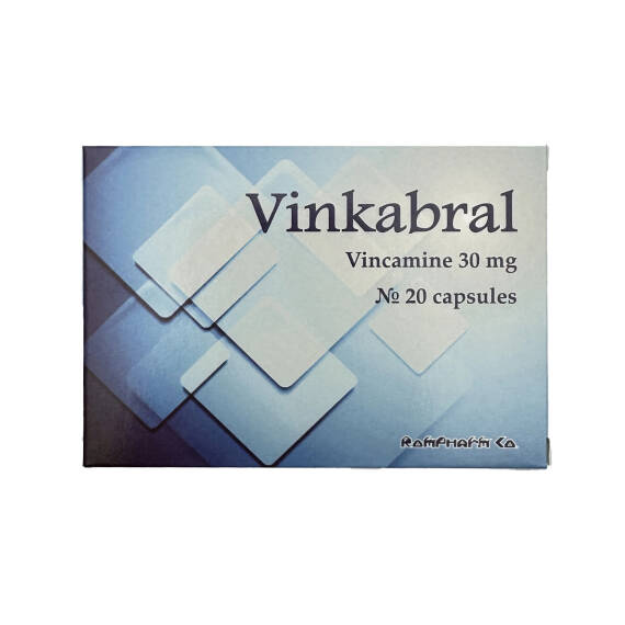 VINKABRAL 30MG N20 CAP - 1