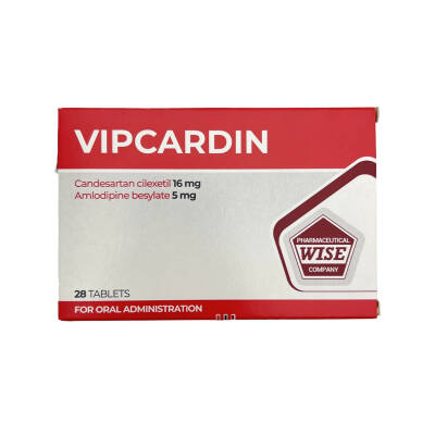 VIPKARDIN 5MG/16MG N28 TAB - 