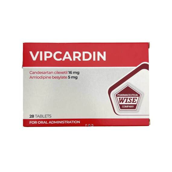 VIPKARDIN 5MG/16MG N28 TAB - 1