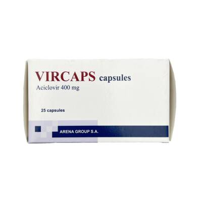 VIRCAPS 400MG N25 CAP - 
