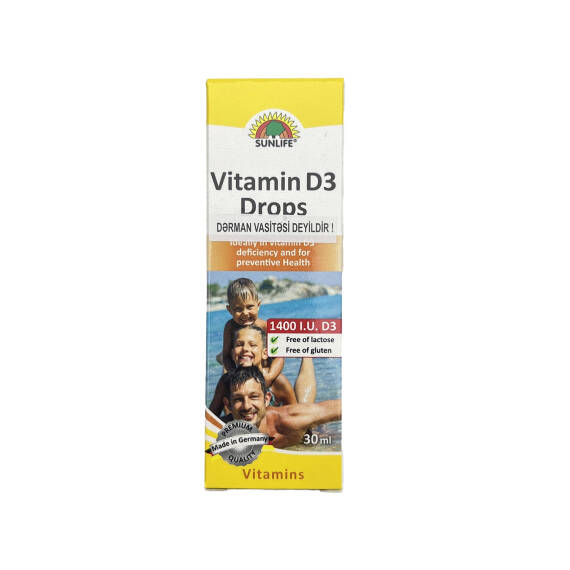 VITAMIN D3 SUNLIFE 30 ML DROP - 1