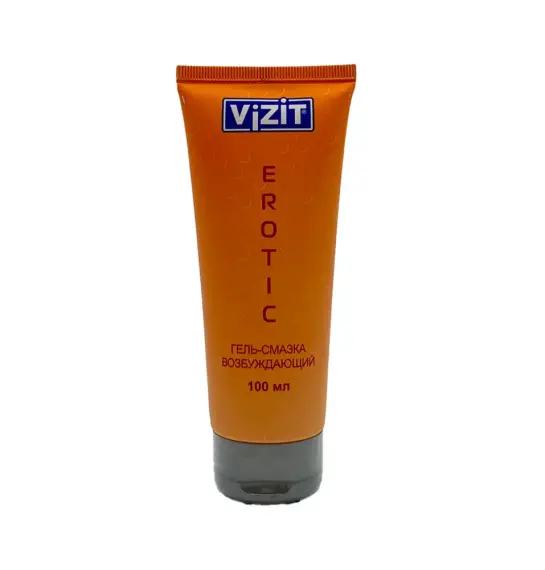 Vizit erotic su əsasli yağ tərkibli intim gel 100 ml. - 1