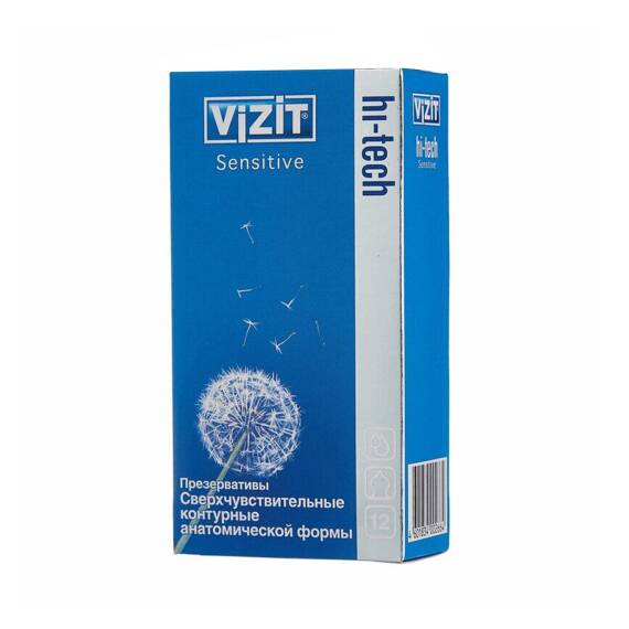 Vizit həssas prezervativ 12 ədədli. - 1
