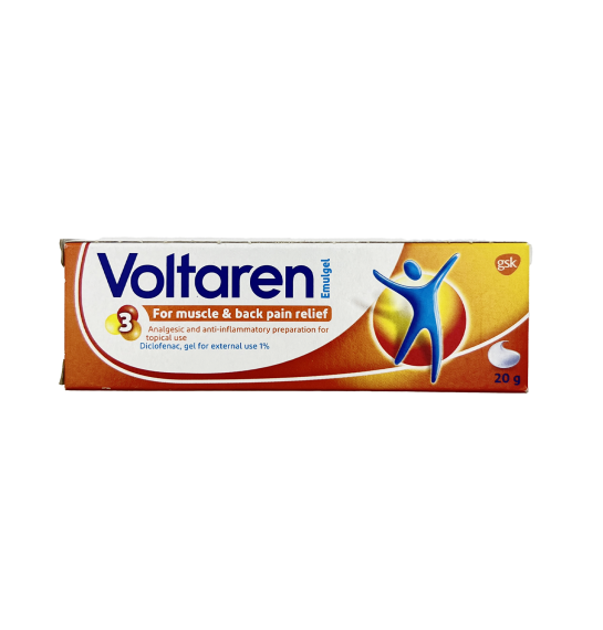 Voltaren emulgel10 mq 20 qr gel (İsveçrə) - 1
