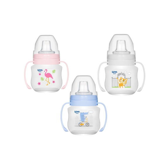 Wee axıtmaz PP qulplu butulka 125 ml - 1