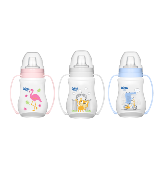 Wee axıtmaz PP qulplu butulka 250 ml - 1