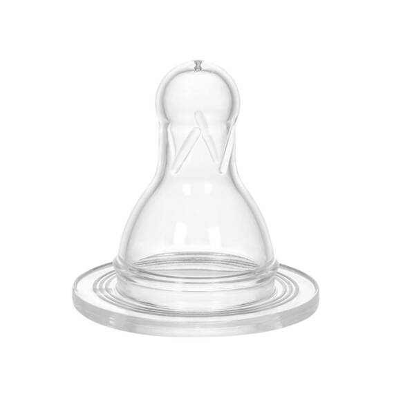 Wee butulka üçün silikon əmzik 0-6 ay N1 - 1