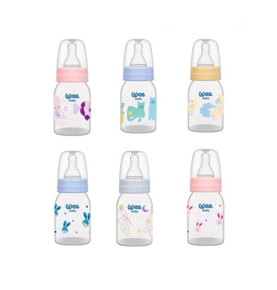Wee klassik PP butulka 0-6 ay 125 ml N1 - 1