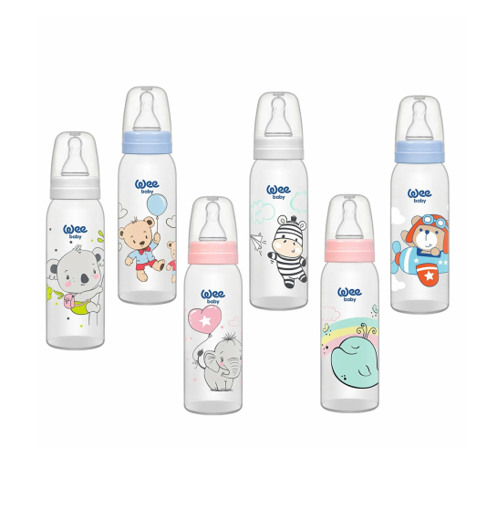 Wee klassik PP butulka 0-6 ay 250 ml N1 - 1