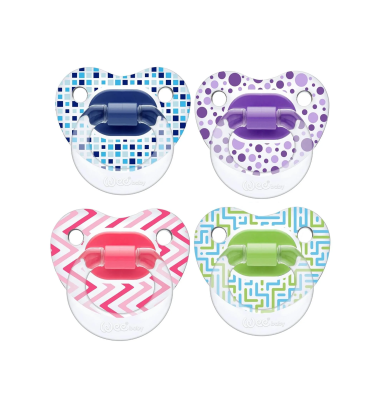 Wee şəffaf şəkilli damaqlı əmzik 0-6 ay N1 - WEE