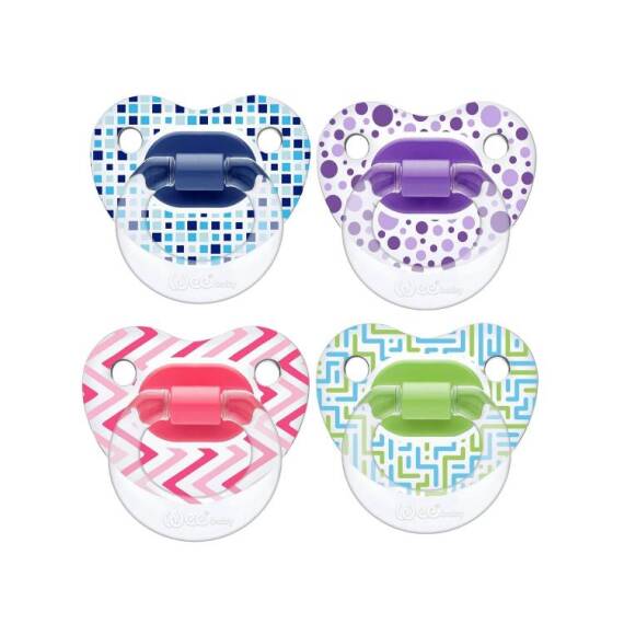 Wee şəffaf şəkilli damaqlı əmzik 0-6 ay N1 - 1