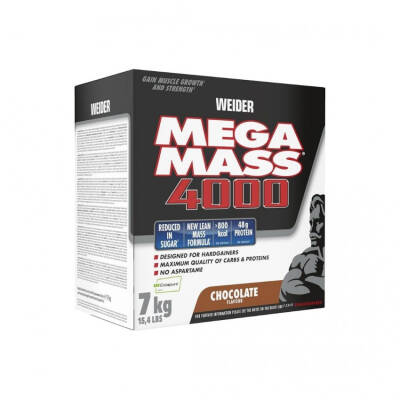 WEIDER MEGA MASS 4000 CHOCOLATE 7KG - 