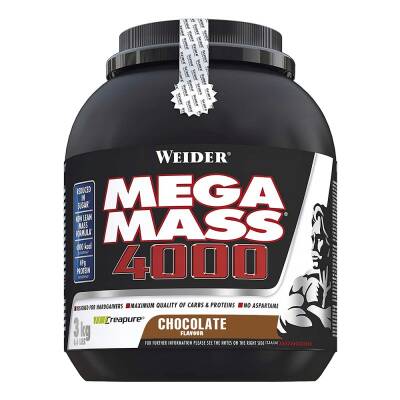 WEIDER SUPER MEGA MASS 4000 WH.CHOCO-PRAL 3KG - 