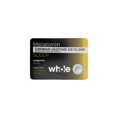 WHOLE SLEEP (MELATONIN) PASTIL N12 - 