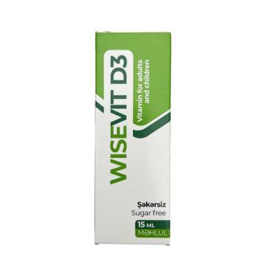 Wisevit D3 15 ml damla - 