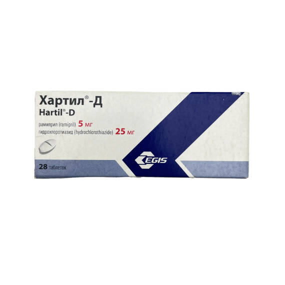 XARTIL-D 5/25MG N28 TB - 1
