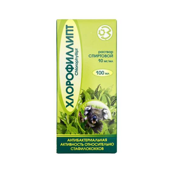 Xlorofillipt spirtde 1% 100 ml məhlul - 1