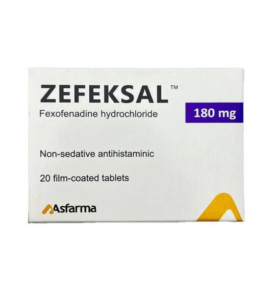 ZEFEKSAL 180MG N20 TB - 1