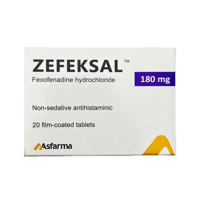 ZEFEKSAL 180MG N20 TB - 
