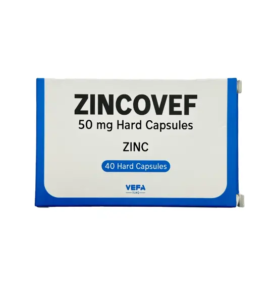 ZINCOVEF 50MG N40 CAP - 1