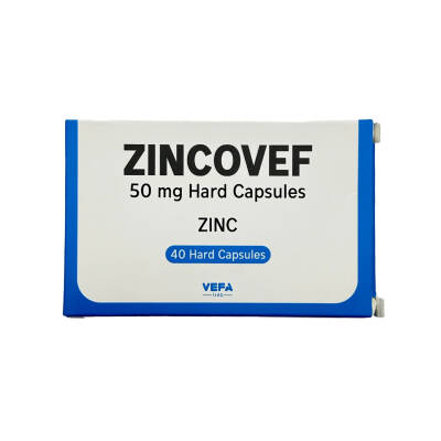 ZINCOVEF 50MG N40 CAP - 