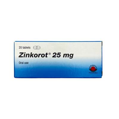 ZINKOROT 25MG N20 TB - 