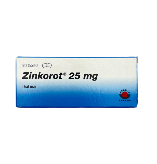 ZINKOROT 25MG N20 TB - 