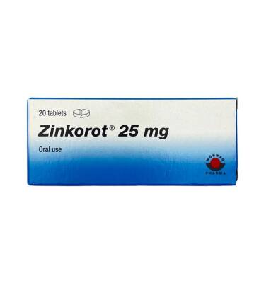 ZINKOROT 25MG N20 TB - 