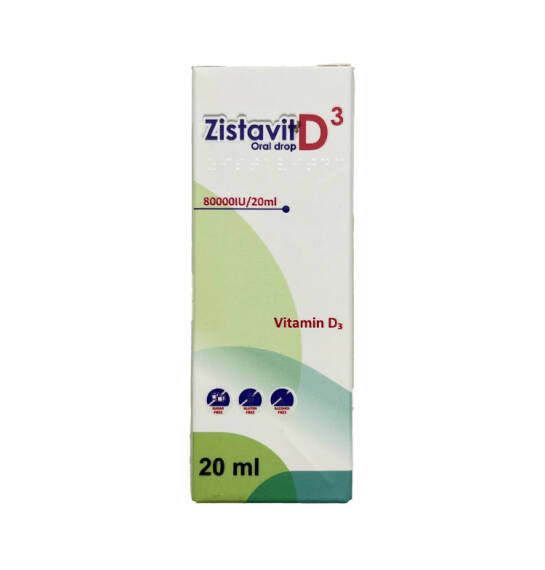 ZISTAVIT D3 80000IU 20ML DAMLA - 1