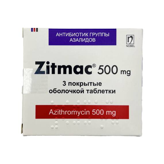 ZITMAK 500MG N3 TB - 1