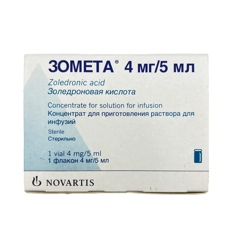ZOMETA 4MG 5ML N1 FLK - 2