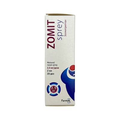 ZOMIT 2ML 20 DOZ 2,5MG SPREY - 