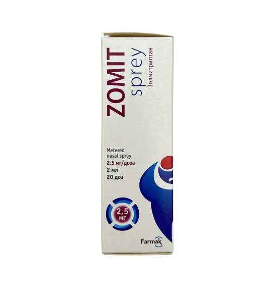 ZOMIT 2ML 20 DOZ 2,5MG SPREY - 1